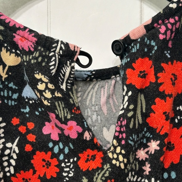 Girl’s- Floral black - Picture 6 of 13